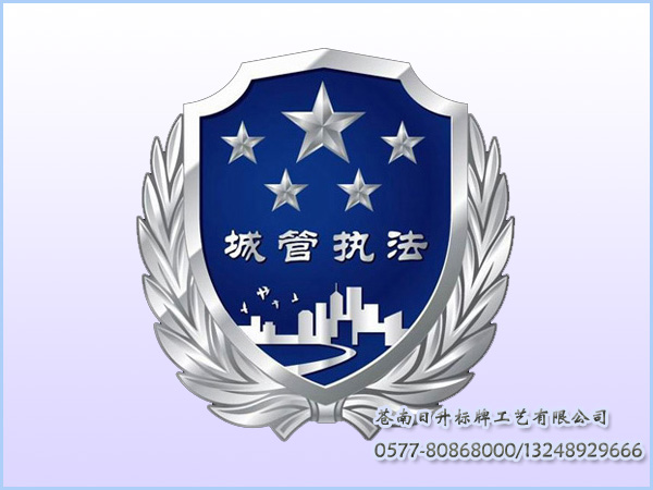 新城管执法徽章